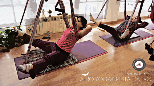 AYURVEDA SWING* Terapia Anti Edad en el Columpio de Aero Yoga®